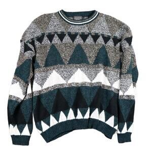 Vintage Sweater Graphics Grandpa Cosby Sweater Men's Size XL